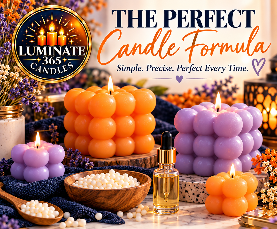 The Art of Candle Making: Why Getting It Just Right Takes Practice Luminate 365 Candles