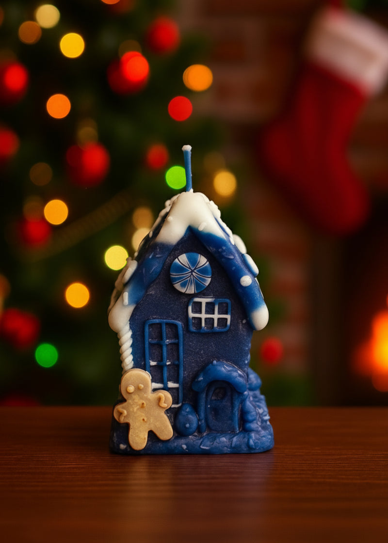 Luminate Gingerbread House Holiday Glow Candle