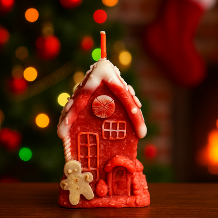 Luminate Gingerbread House Holiday Glow Candle (Last Day To Order December 25th)