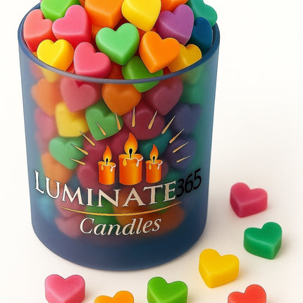 Luminate365 Wax Melts in Frosted Blue Jar – A Bright, Fragrant Experience - Luminate 365 Candles