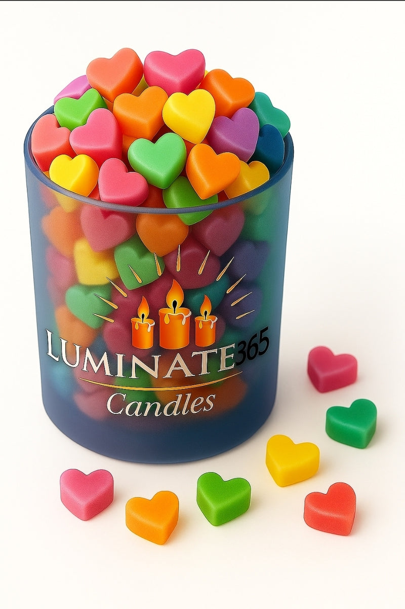 Luminate365 Wax Melts in Frosted Blue Jar – A Bright, Fragrant Experience - Luminate 365 Candles