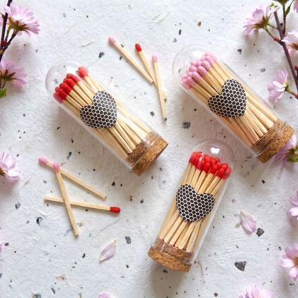 LumaHeart Jar Matches Luminate 365 Candles