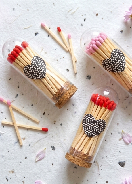 LumaHeart Jar Matches Luminate 365 Candles