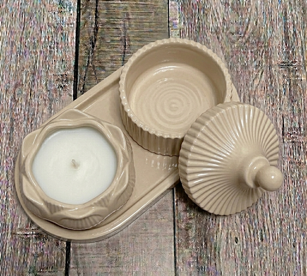 The Luminate Lotus Hearth Set Luminate 365 Candles