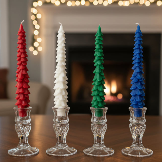 Winter Forest Tapers (Set of 4) Luminate 365 Candles