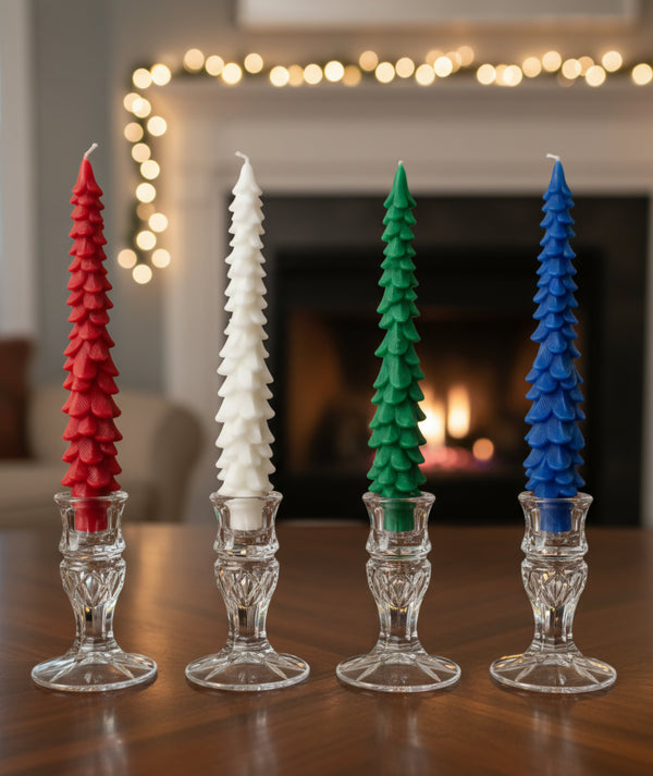 Winter Forest Tapers (Set of 4) Luminate 365 Candles