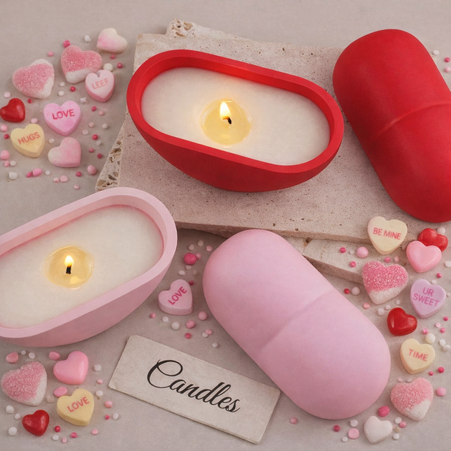 The Loving Heart Candle ❤️ Luminate 365 Candles