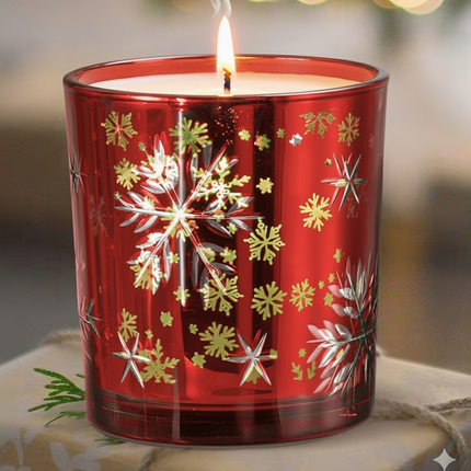 The Winter Hearthside Candle