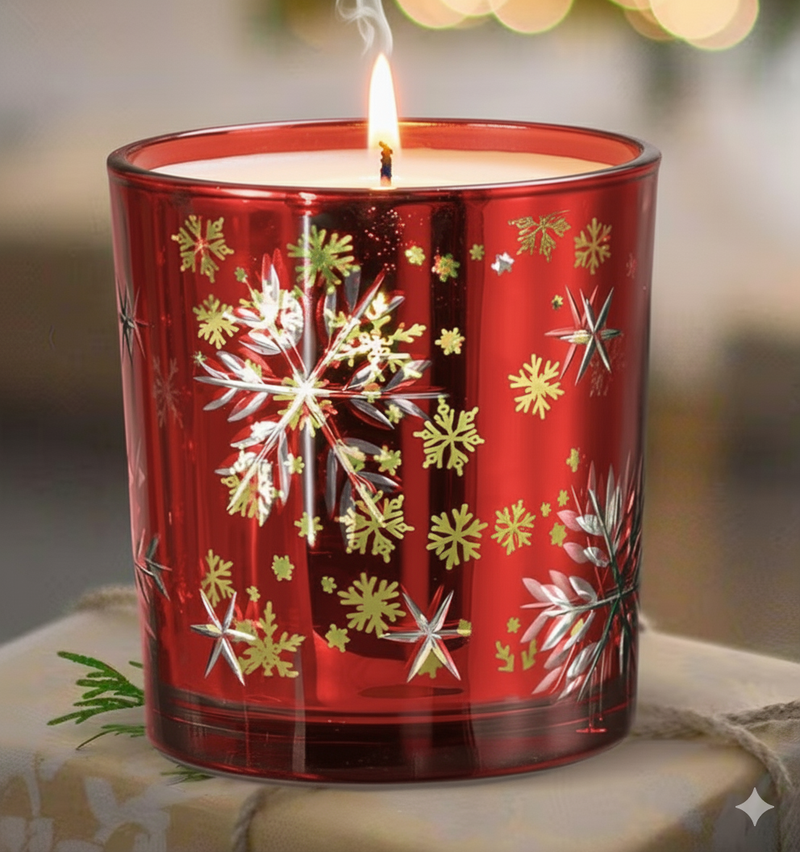 The Winter Hearthside Candle
