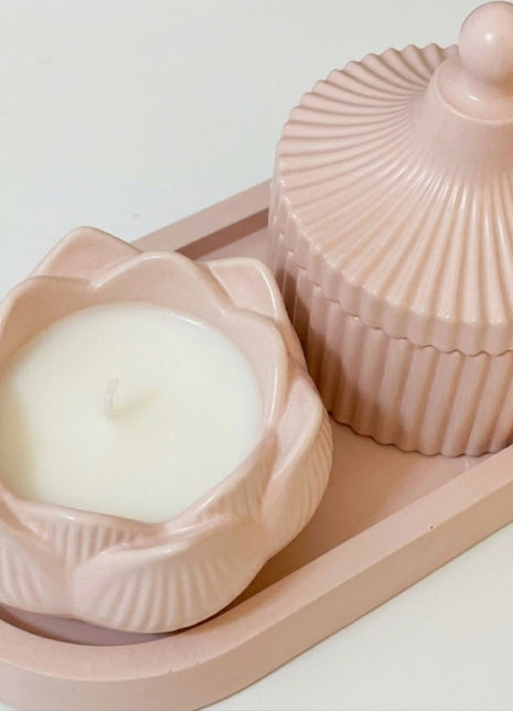 The Luminate Lotus Hearth Set Luminate 365 Candles