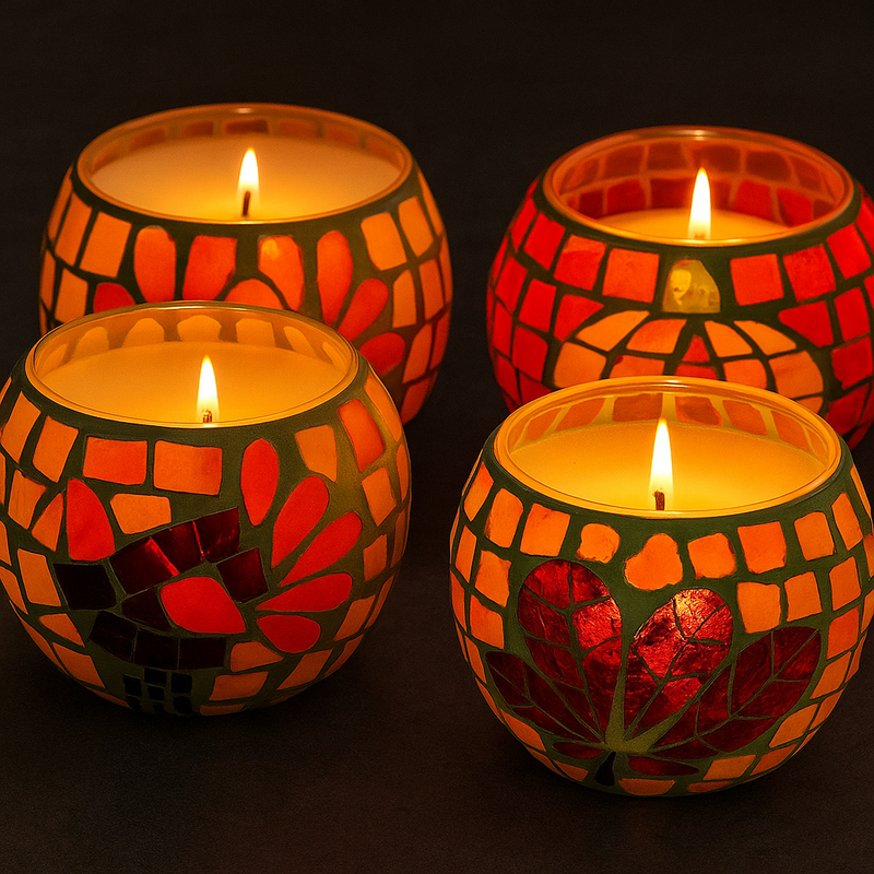 Mosaic Harvest Candles Luminate 365 Candles