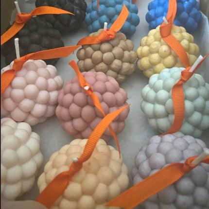 Bubbles of Bliss Candle – Cozy Scent, Playful Design | Let apple‑cinnamon dreams brighten your #selfcare moment.” Luminate 365 Candles