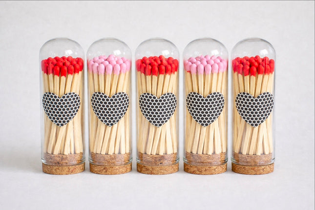 LumaHeart Jar Matches Luminate 365 Candles