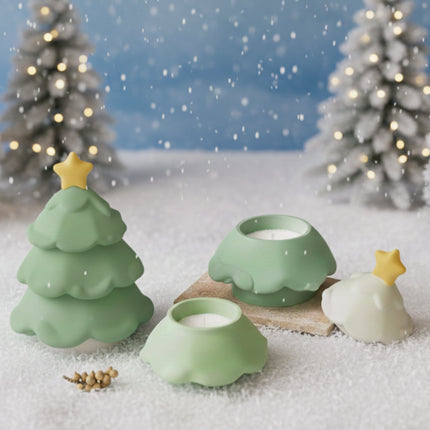 Holiday Pine Tree Candle Luminate 365 Candles