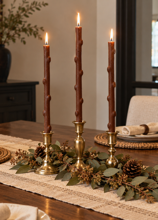 Candlewood Branch Tapers (Set of Three) Luminate 365 Candles