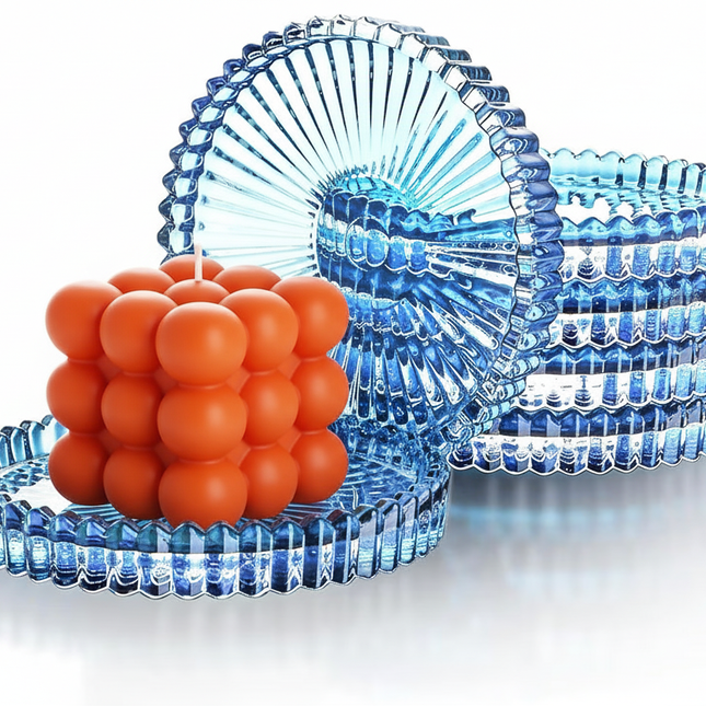 Luminate Luxe Glass Candle Dish