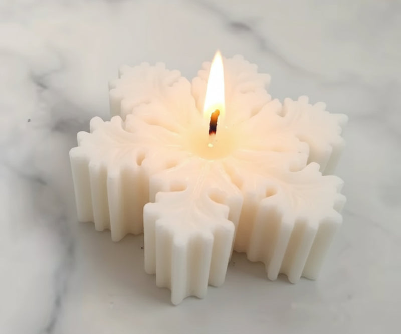 Star of Winter Snowflake Candle Luminate 365 Candles
