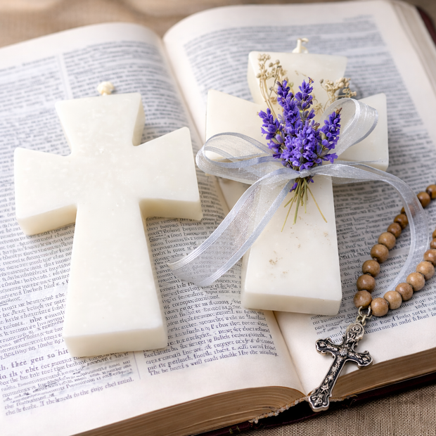 Lumina Holy Cross Candle Luminate 365 Candles