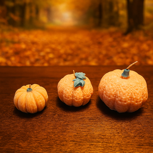 The Harvest Light Pumpkin Set – Seasonal Home Candles Luminate 365 Candles