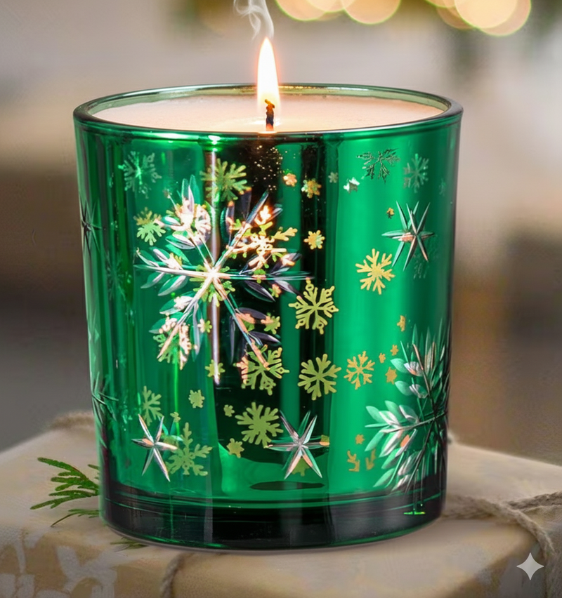 The Winter Hearthside Candle