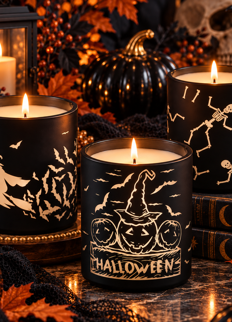 Illuminate The Night Halloween Jar Candle Luminate 365 Candles