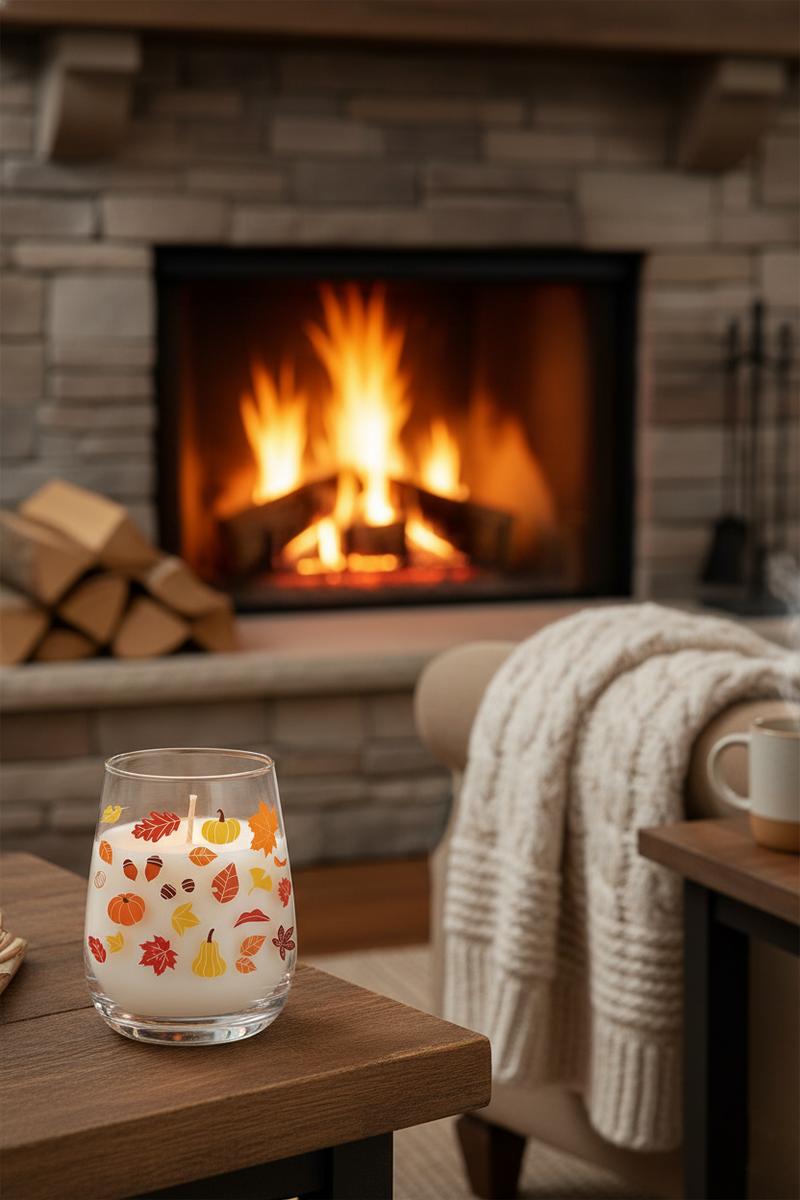 Autumn Harvest Light Candle Luminate 365 Candles