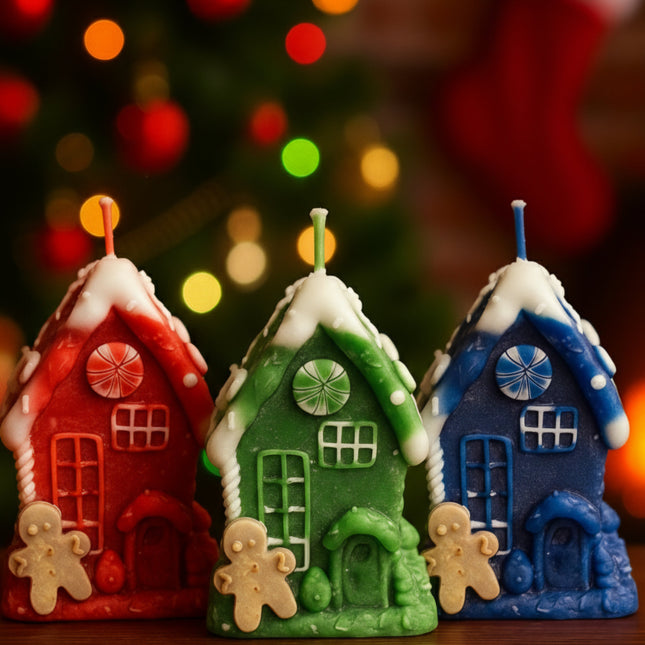 Luminate Gingerbread House Holiday Glow Candle Luminate 365 Candles