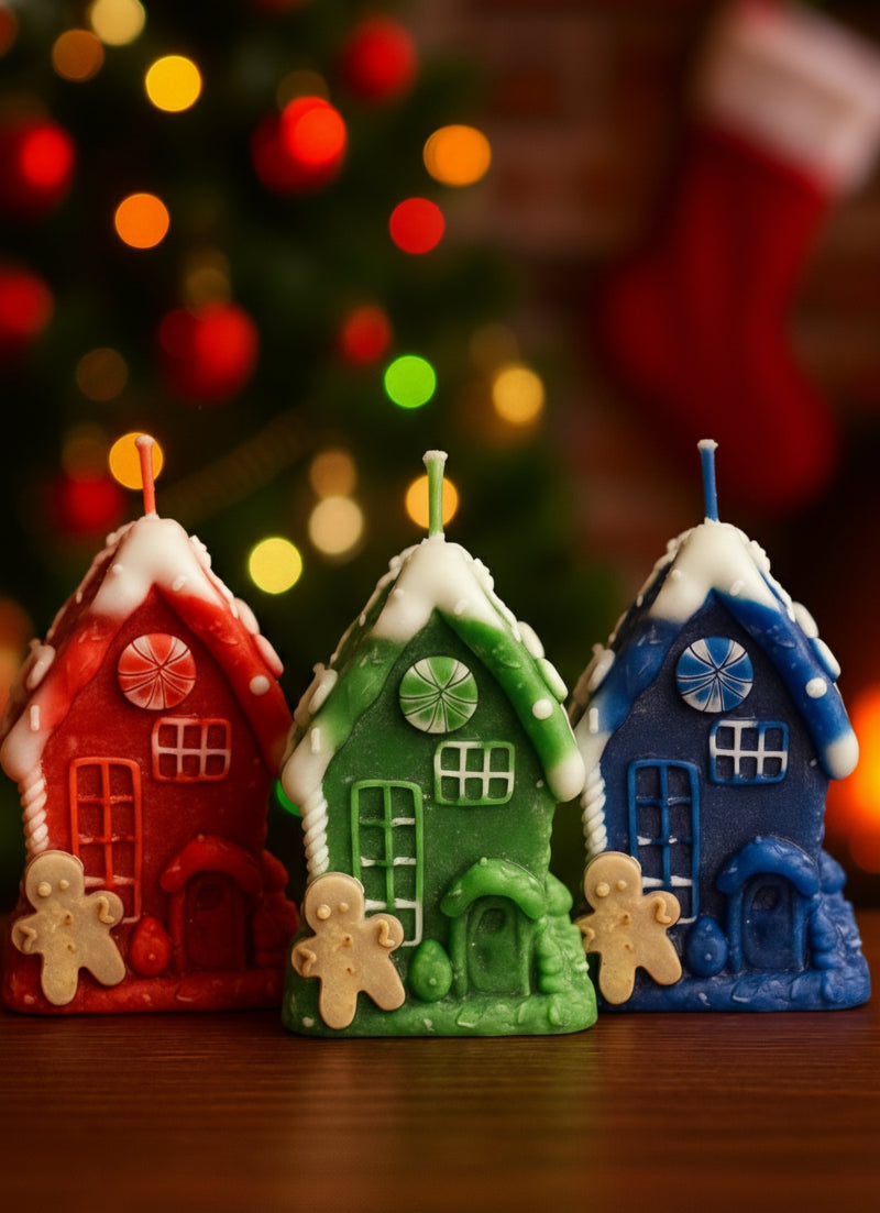 Luminate Gingerbread House Holiday Glow Candle Luminate 365 Candles