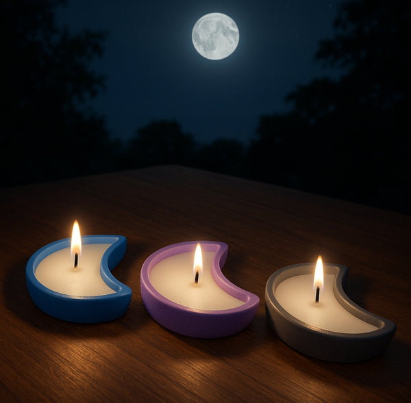 🌙 Lumoonate Crescent – Moon-Inspired Candle for Peaceful Nights