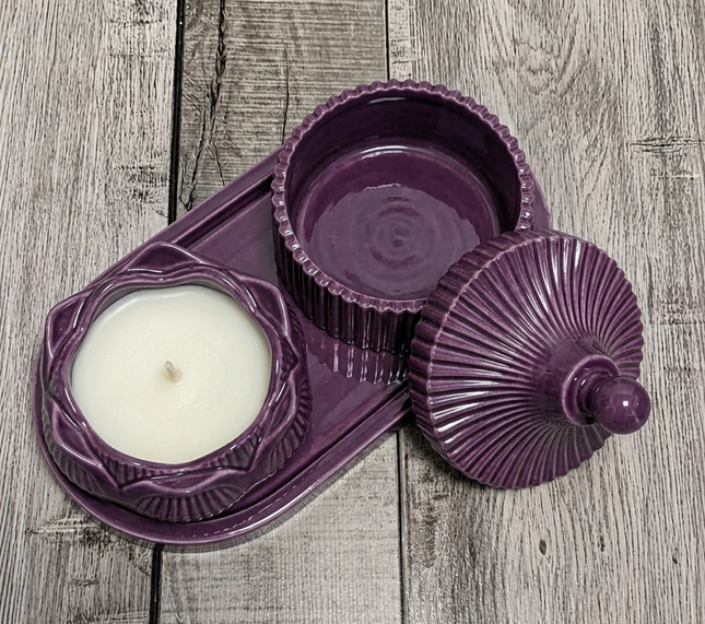 The Luminate Lotus Hearth Set Luminate 365 Candles